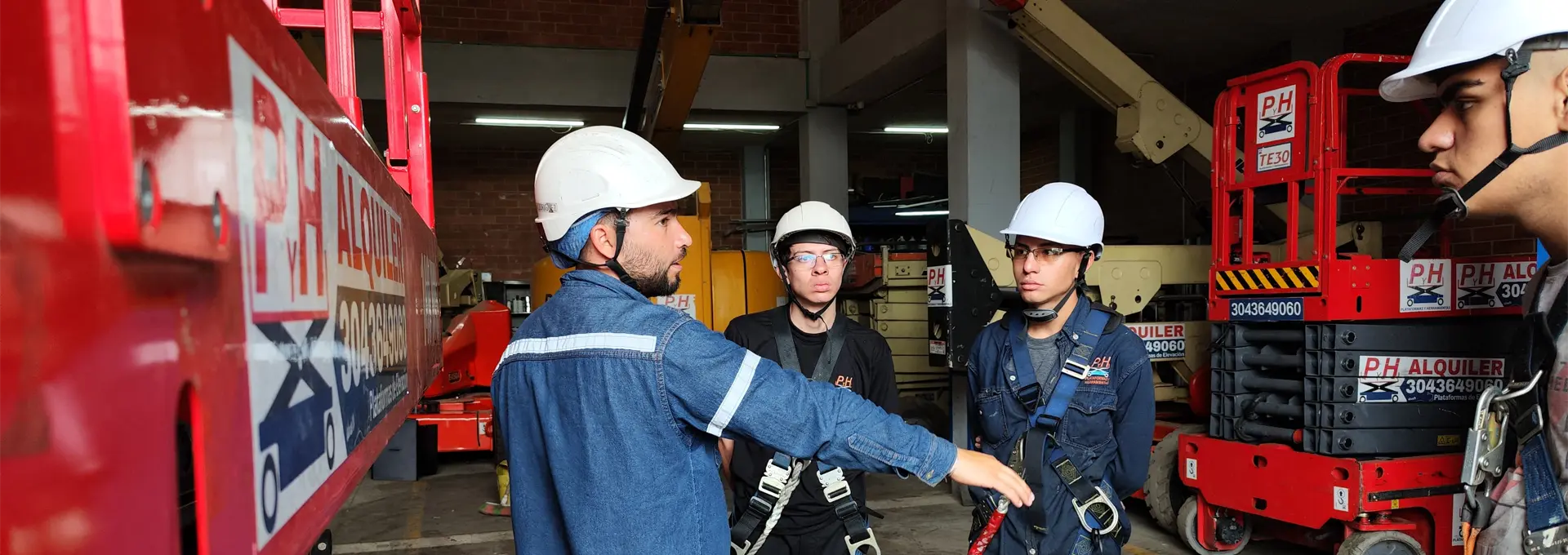 la importancia de capacitarse en la operacion de plataformas de elevacionia